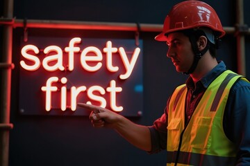 Safety training for construction